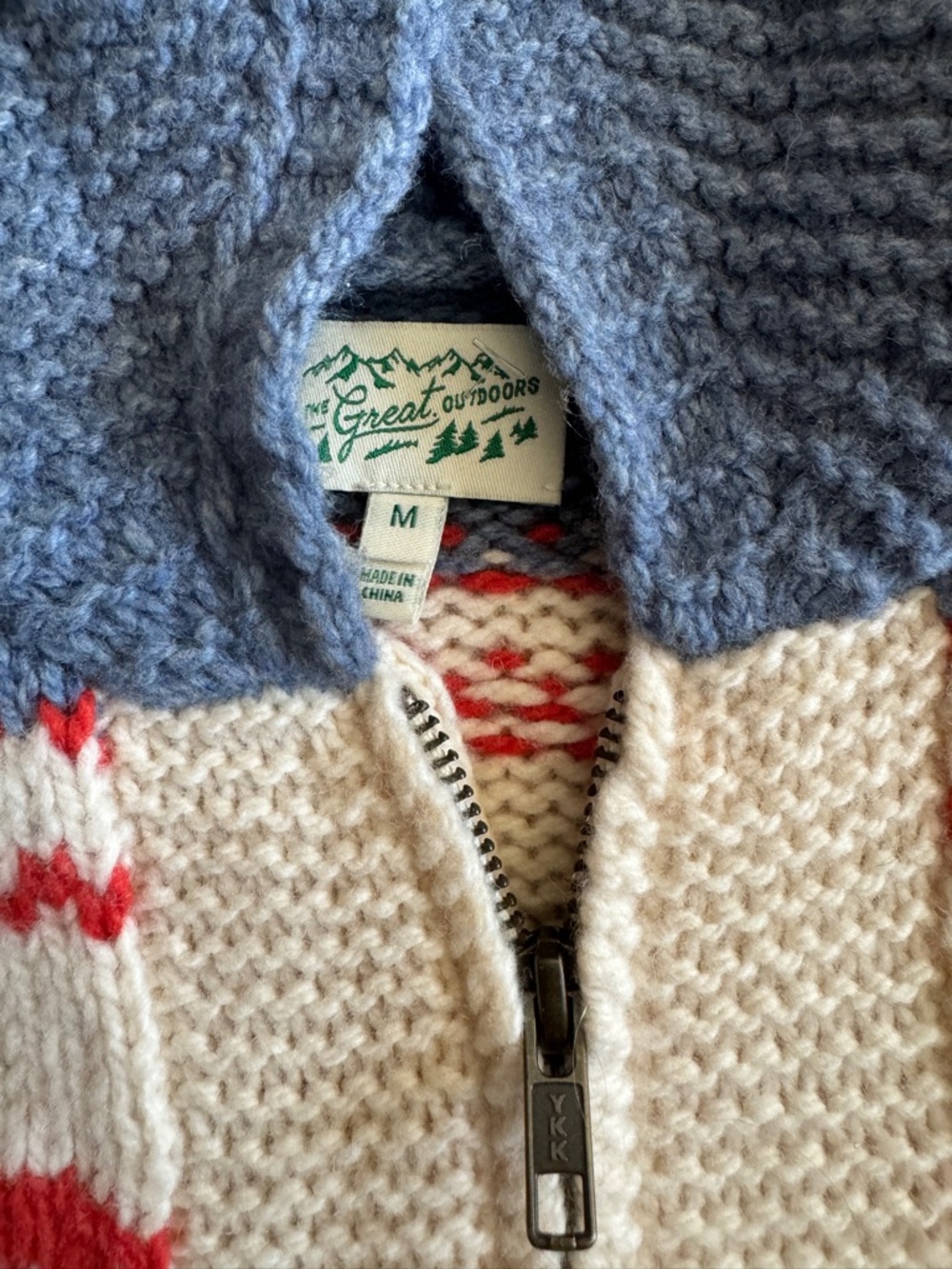 The Great Outdoors The Shawl
Collar Full Zip Sweater - Picture 6 of 10